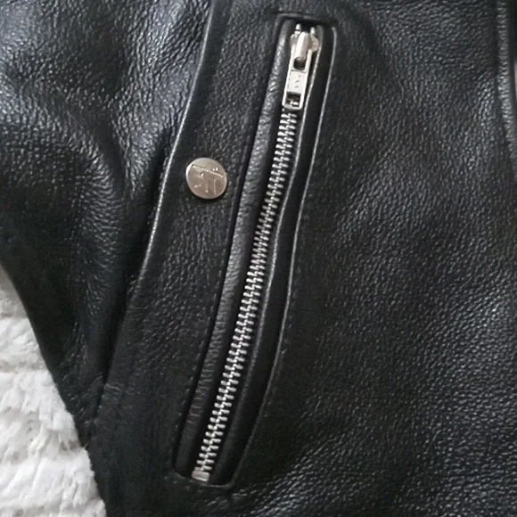 First Classic Leather Moto Chaps